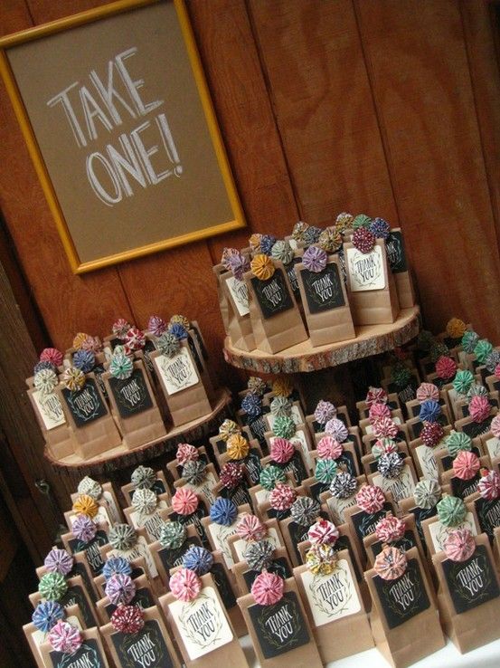 Cute DIY Wedding Favors