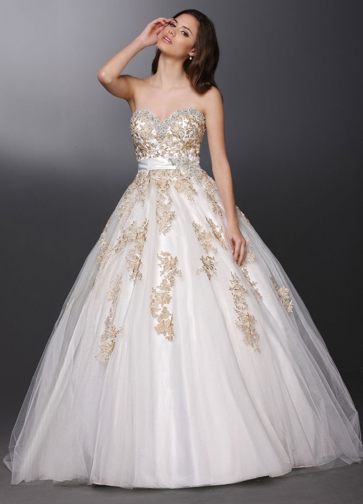 wedding gown