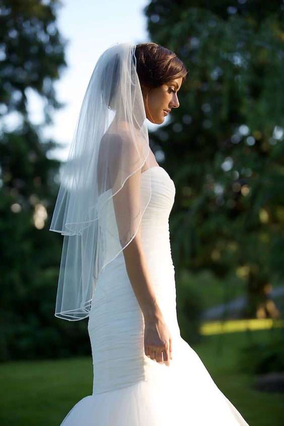 Wedding dress 2024 no veil