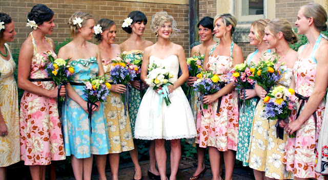 Vintage on sale bridesmaid dresses