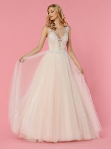 Tulle Wedding Dress: DaVinci Bridal Style #50457