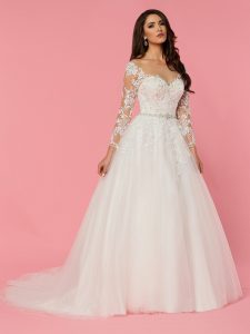 Off the Shoulder Wedding Dresses for 2023: DaVinci Bridal Style #50470