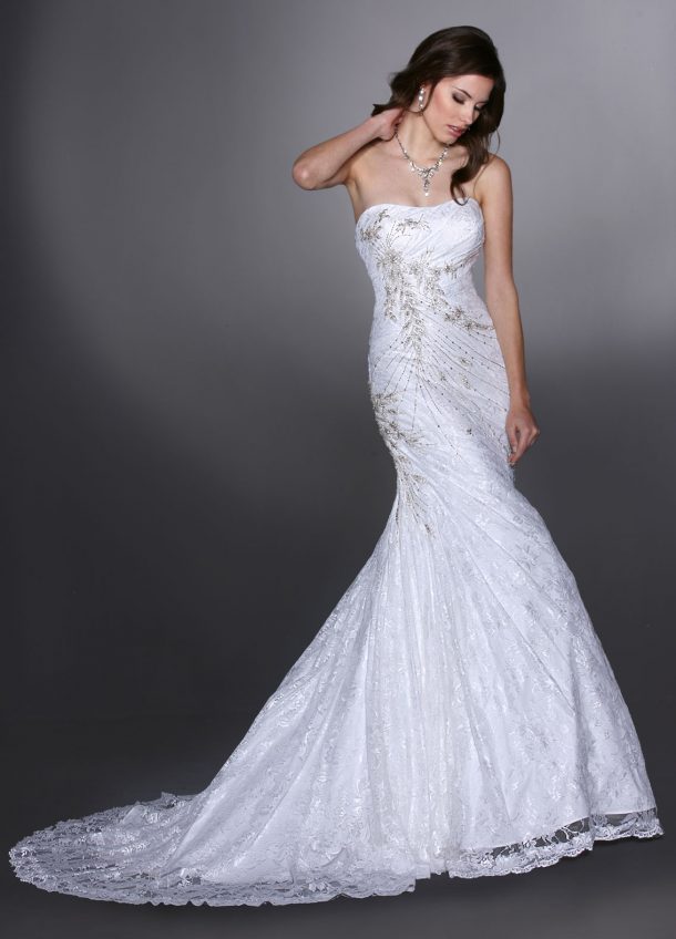 Sheath & Form Fitting Lace Wedding Dresses – DaVinci Bridal Blog ...