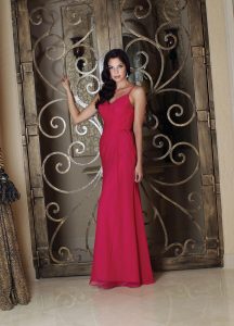 Timeless Satin & Chiffon Bridesmaids Dresses: DaVinci Bridesmaid Style #60114