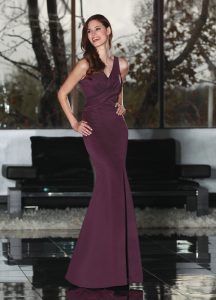 Timeless Satin & Chiffon Bridesmaids Dresses: DaVinci Bridesmaid Style #60135