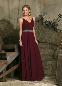 Timeless Satin & Chiffon Bridesmaids Dresses: DaVinci Bridesmaid Style #60225