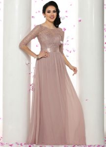 Dusty Rose & Mauve Bridesmaids Dress Style #60269