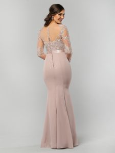 Dusty Rose & Mauve Bridesmaids Dress Style #60327