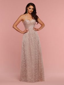 Halter Neckline Bridesmaids Dresses for 2024: DaVinci Bridesmaid Style #60330