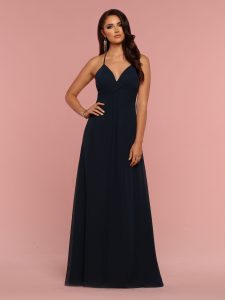 Strappy Back Bridesmaids Dresses