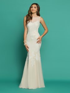 Trumpet Wedding Dresses for 2024: Informal by DaVinci Style #F7054