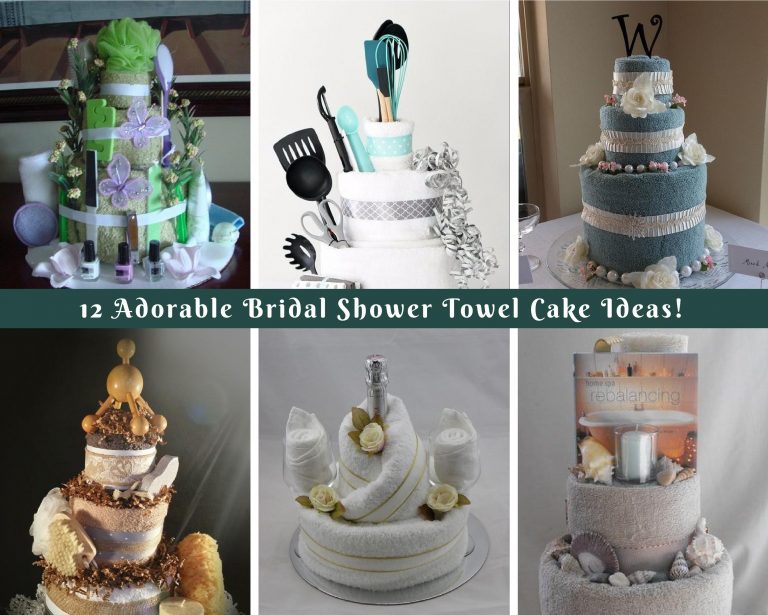 Bridal Shower Towel Cakes 12 Adorable Ideas DaVinci Bridal Blog