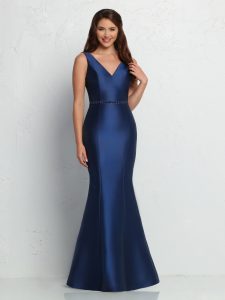 DaVinci Navy Blue Bridesmaids Dress Style #60361