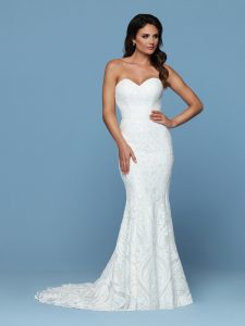 Beaded Tulle Wedding Dress: DaVinci Bridal Style #50543
