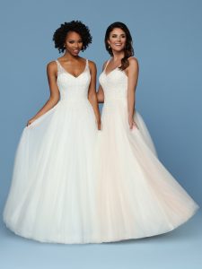 Tulle Wedding Dress: DaVinci Bridal Style #50544