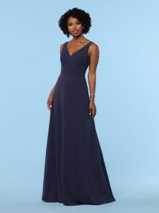 DaVinci Navy Blue Bridesmaids Dress Style #60374