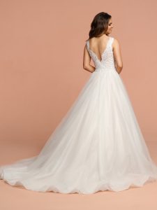 Glitter Tulle Wedding Dress Style #50589