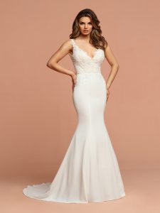 Trumpet Wedding Dresses for 2024: DaVinci Bridal Style #50592