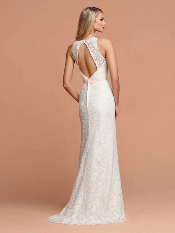 Destination And Beach Wedding Dresses 2020 Allover Lace Davinci Bridal 3040