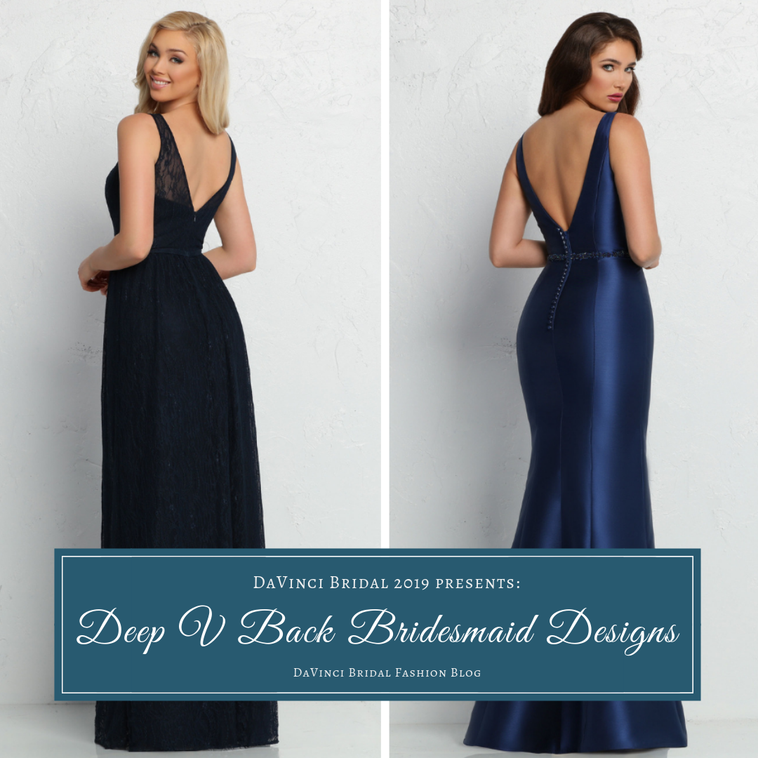 Deep V-neck, Low Back, Wedding Dress, Martina Liana 1305