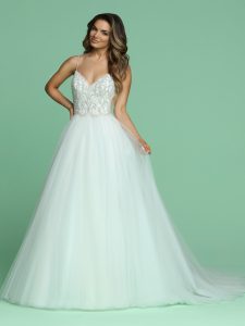 Tulle Wedding Dress: DaVinci Bridal Style #50603