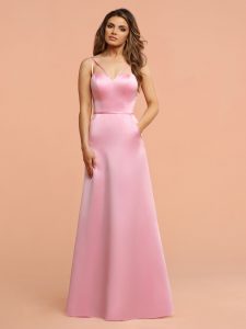 Bridesmaids Dresses with Pockets for 2023: DaVinci Bridesmaid Style #60400