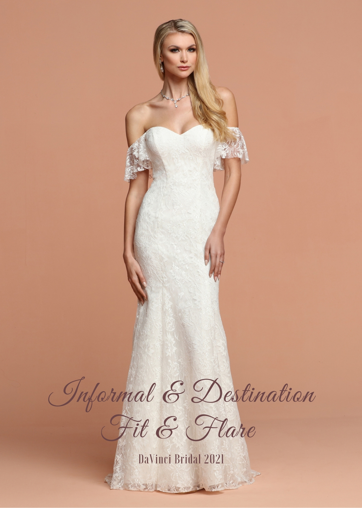 Informal & Destination Fit & Flare Wedding Dresses for 2021