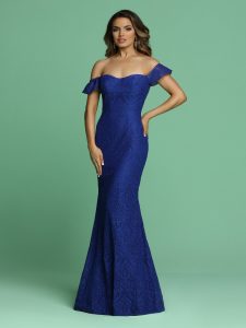 Off the Shoulder Bridesmaids’ Dress for Fall 2023: DaVinci Bridesmaid Style #60422