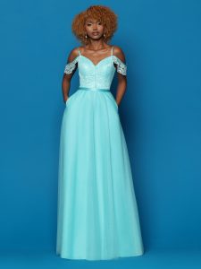 Cold Shoulder Bridesmaids Dresses for 2023: DaVinci Bridesmaid Style #60438