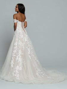 DaVinci Bridal Latte Wedding Dress Style #50668