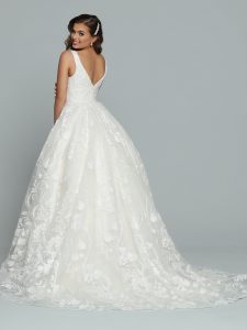 Glitter Tulle Wedding Dress Style #50669