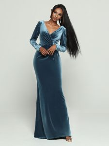Long Sleeve Bridesmaid Dress DaVinci Style #60461