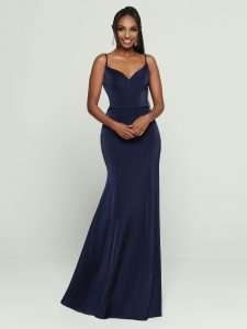 DaVinci Navy Blue Bridesmaids Dress Style #60464