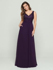 Bridesmaids Dresses with Pockets for 2023: DaVinci Bridesmaid Style #60479