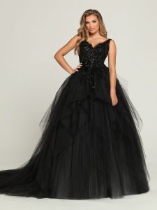 Glitter Tulle Wedding Dress: DaVinci Bridal Style #50681