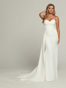 Silk Satin Wedding Dresses for 2023 DaVinci Bridal