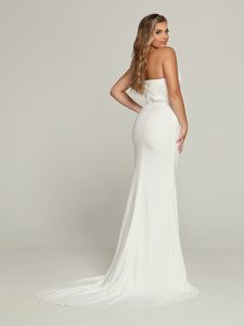 Wedding Dress with Detachable Bridal Skirt: DaVinci Bridal Style #50697