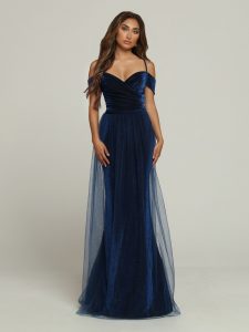 Cold Shoulder Bridesmaids Dresses for 2023: DaVinci Bridesmaid Style #60493