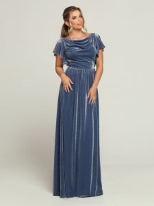 DaVinci Shimmer Knit Bridesmaids Dress: Style #60504