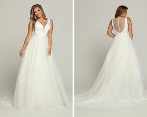 Silk & Satin Wedding Dresses for 2023: Silk Styles DaVinci Bridal Style #50685