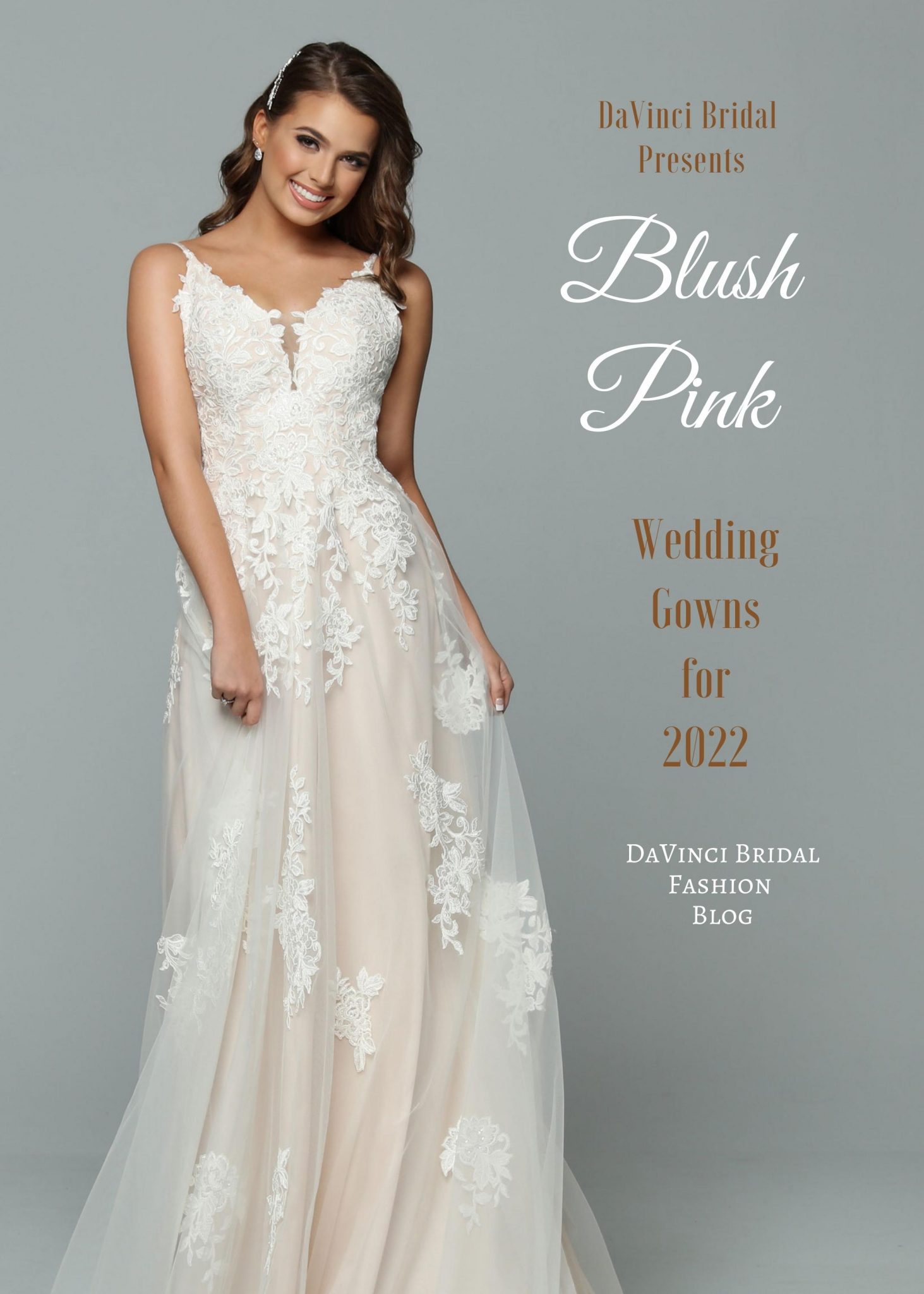 Blush Pink Wedding Dresses for 2022 DaVinci Bridal