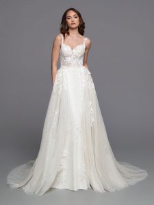 Designer Lace Wedding Dresses: DaVinci Bridal Style #50738