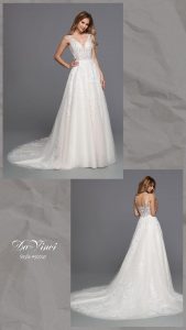 DaVinci Bridal Style #50747: A-Line Wedding Dress