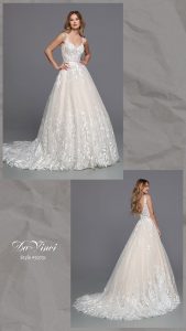 DaVinci Bridal Style #50751 A-Line Ball Gown Wedding Dress