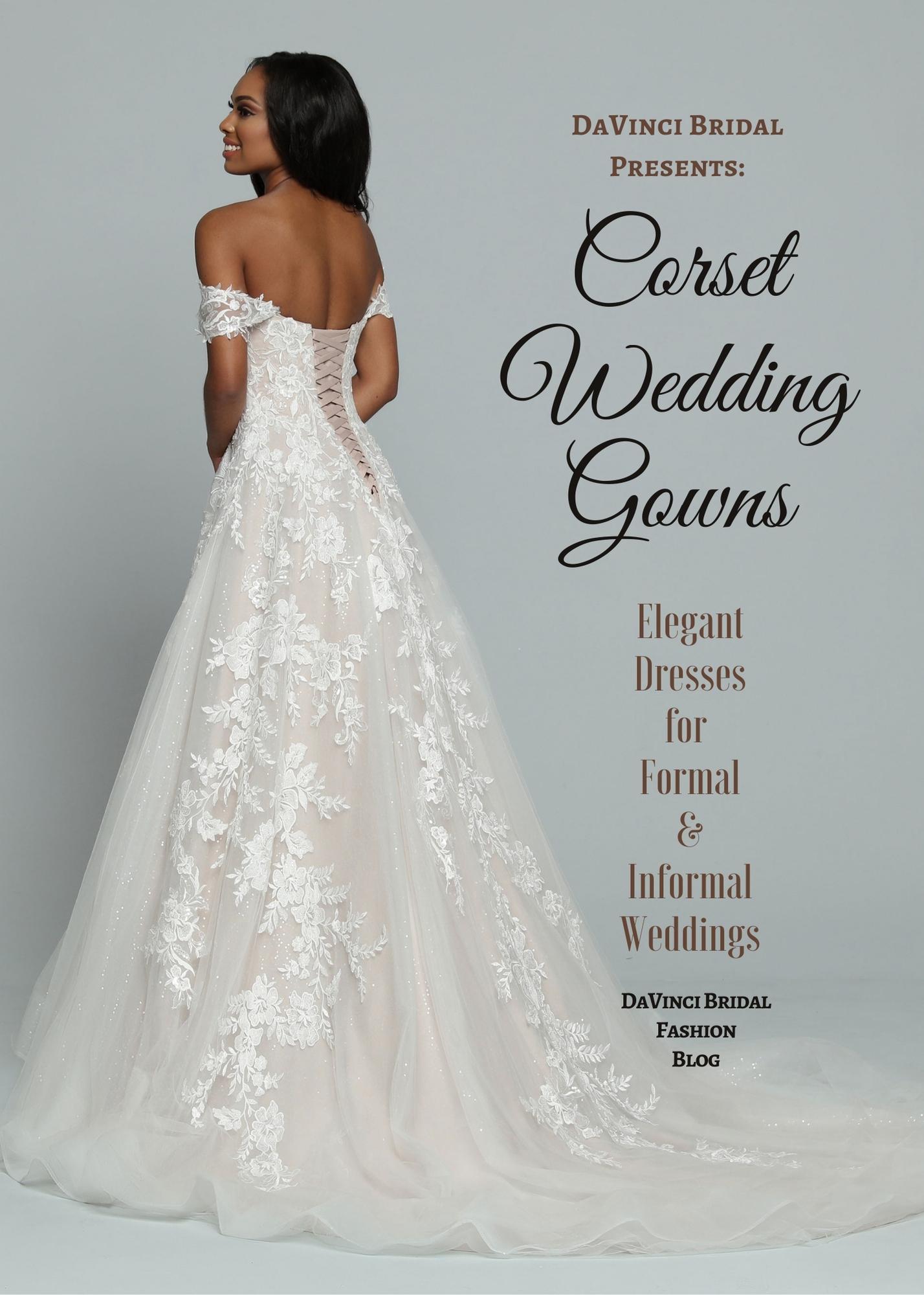 Corset Back Wedding Dresses & Gowns