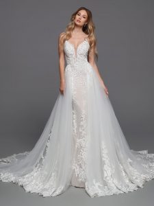 Designer Lace Wedding Dresses: DaVinci Bridal Style #50720