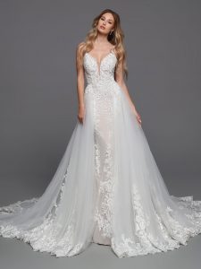 Wedding Dress With Detachable Skirt