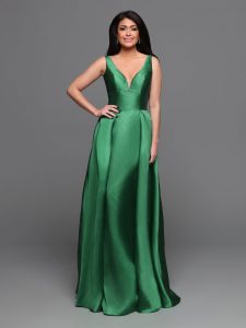 Silk & Satin Bridesmaids Dresses for 2023: DaVinci Bridesmaid Style #60522