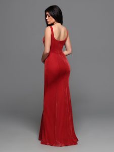 DaVinci Bodycon Fit & Flare Bridesmaid Dress Style #60523