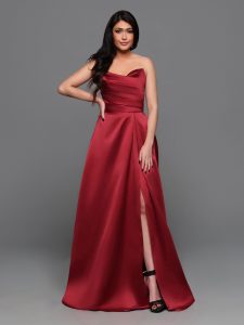 Silk & Satin Bridesmaids Dresses for 2023: DaVinci Bridesmaid Style #60533